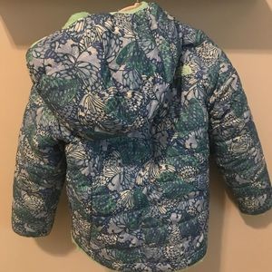 4T North Face reversible coat, excellent condition